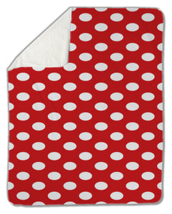 Blanket, Polka dot pattern