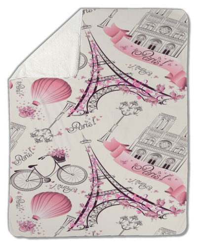 Blanket, Romantic travel in Paris