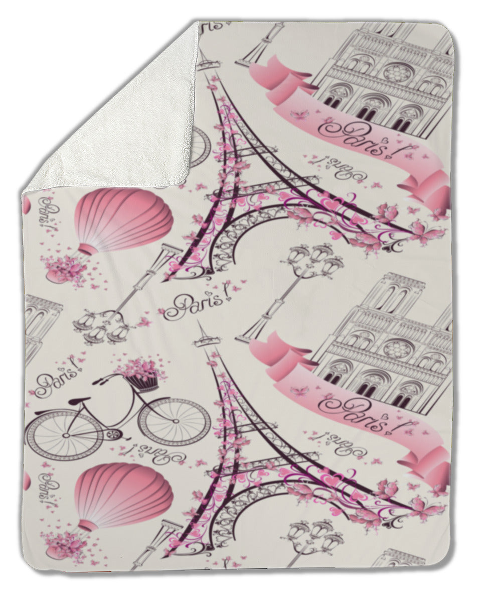 Blanket, Romantic travel in Paris