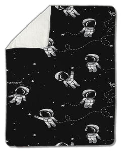 Blanket, Astronauts floating in space