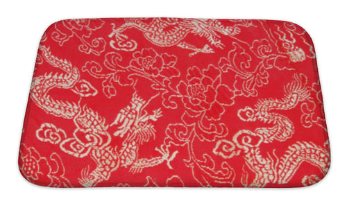 Bath Mat, Asian Dragon Pattern