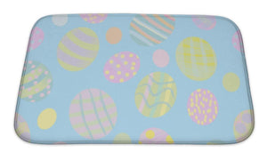 Bath Mat, Easter Eggs Pattern