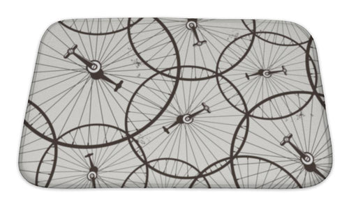 Bath Mat, Bicycle Wheel