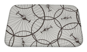 Bath Mat, Bicycle Wheel