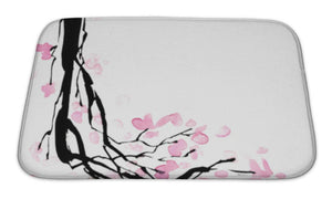 Bath Mat, Cherry Blossom Branch