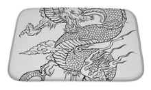 Load image into Gallery viewer, Bath Mat, Dragon Tattoo Illustration