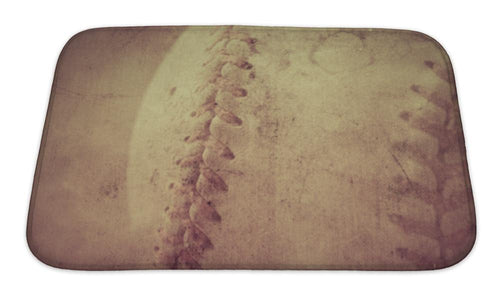 Bath Mat, Baseball Vintage