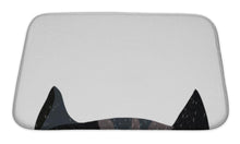 Load image into Gallery viewer, Bath Mat, Black Cat In Cartoon Style Looks Interesting Illustration Printing On Tshirt