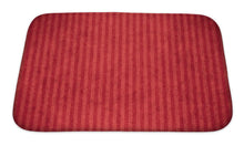 Load image into Gallery viewer, Bath Mat, Red Abstract Paper