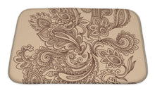 Load image into Gallery viewer, Bath Mat, Beautiful Indian Paisley Ornament