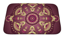 Load image into Gallery viewer, Bath Mat, Goldpurple Round Frame
