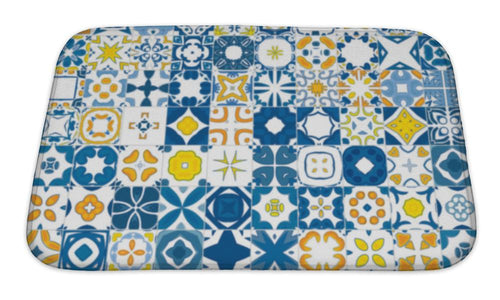 Bath Mat, Portuguese Tiles