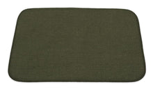 Load image into Gallery viewer, Bath Mat, Dark Green Fabric
