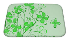 Load image into Gallery viewer, Bath Mat, Floral Green