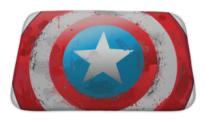 Bath Mat, Grunge Captain Shield