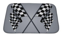 Load image into Gallery viewer, Bath Mat, Checkered Flag