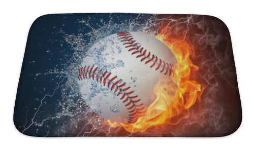 Bath Mat, Baseball Ball