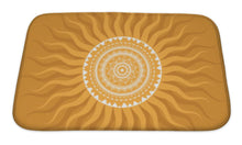 Load image into Gallery viewer, Bath Mat, Mandala Sun Pattern