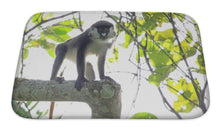 Load image into Gallery viewer, Bath Mat, Red Tailed Monkey Bigodi Wetlands Uganda Africa