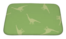 Load image into Gallery viewer, Bath Mat, Ornament With Dinosaurs
