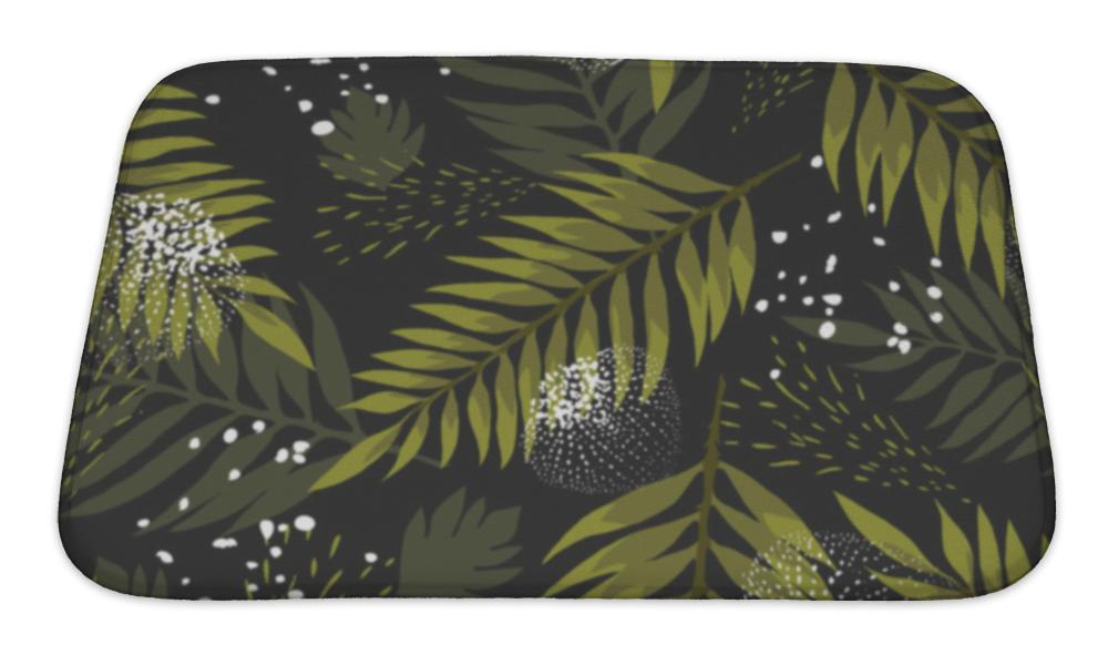Bath Mat, Leaf Palm