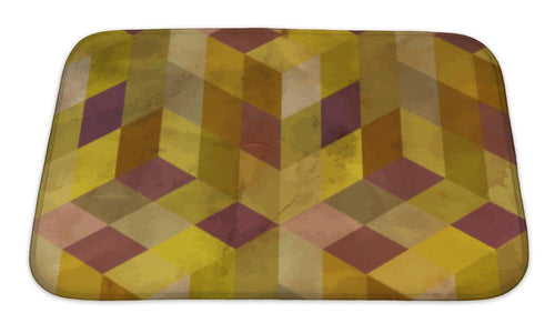 Bath Mat, Vintage Pattern