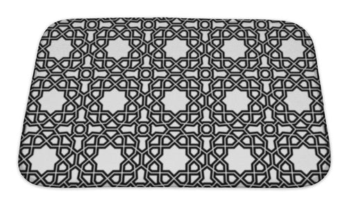 Bath Mat, Geometric Pattern