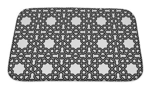 Bath Mat, Geometric Pattern