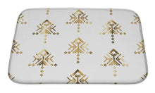 Load image into Gallery viewer, Bath Mat, Tribal Gold Ornament