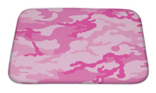 Load image into Gallery viewer, Bath Mat, Pink Camouflage Pattern