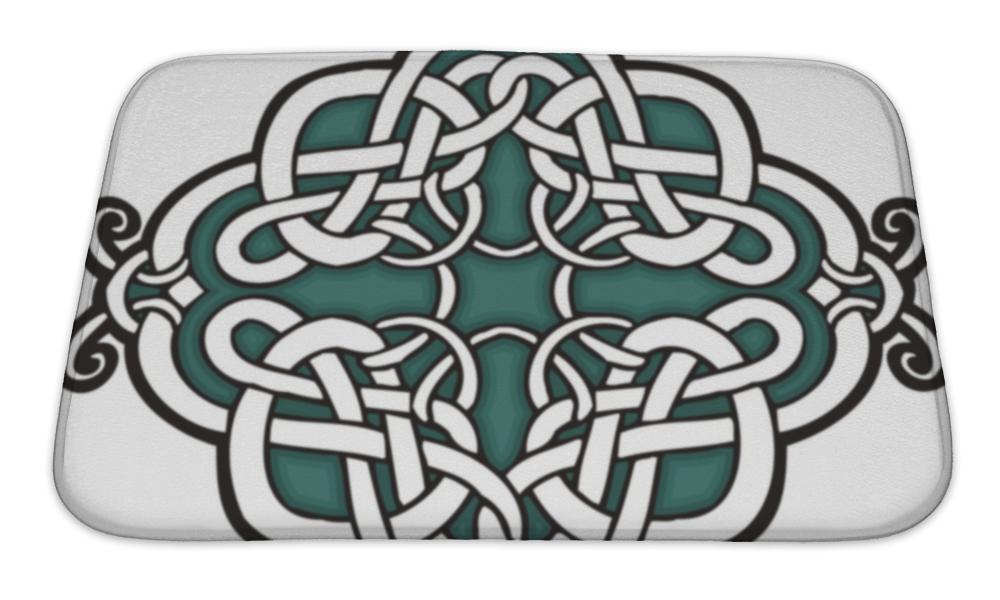 Bath Mat, Celtic Ornaments