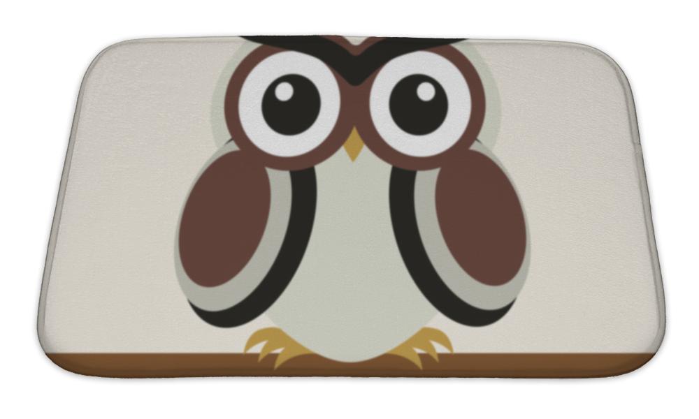 Bath Mat, Owl Bird