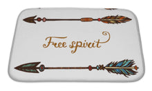 Load image into Gallery viewer, Bath Mat, Set Of Trendy Hipster Hand Drawn Arrows Rustic Decorative Arrows Set Of Hand