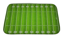 Load image into Gallery viewer, Bath Mat, Football Pattern American Football Field