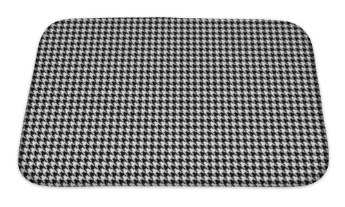 Bath Mat, Houndstooth