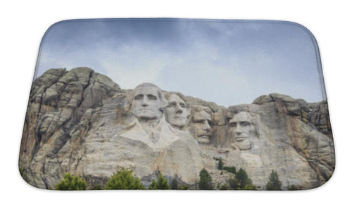 Bath Mat, Lincoln Memorial Presidents Of Mount Rushmore National Monument