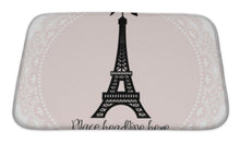 Load image into Gallery viewer, Bath Mat, Eiffel Tower Border Template