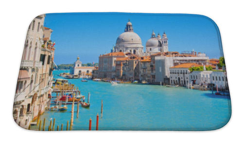 Bath Mat, Canal Grande In Venice Italy