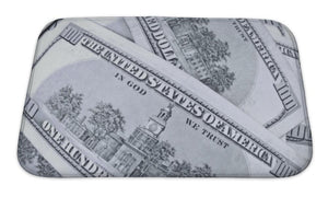 Bath Mat, 100 Dollar Bills