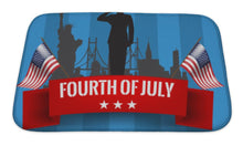 Load image into Gallery viewer, Bath Mat, Fourth Of July Independence Day With USA Flag