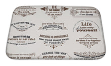 Load image into Gallery viewer, Bath Mat, Set Of Quotes Posters Design Motivational Quotes For In