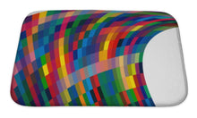 Load image into Gallery viewer, Bath Mat, Multicolor Abstract With Bright Elements For Design