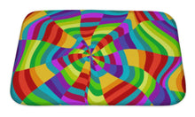 Load image into Gallery viewer, Bath Mat, Abstract Mosaic Psychedelic Composition For Design Polygonal Illustration