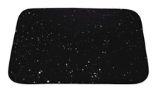Load image into Gallery viewer, Bath Mat, Night Sky Black With Stars