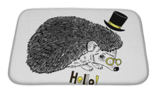 Load image into Gallery viewer, Bath Mat, Hedgehog In Tall Hat