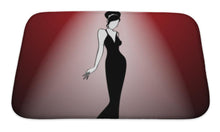 Load image into Gallery viewer, Bath Mat, Abstract Retro Girl On Scene