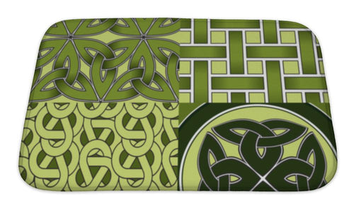 Bath Mat, Celtic Patterns