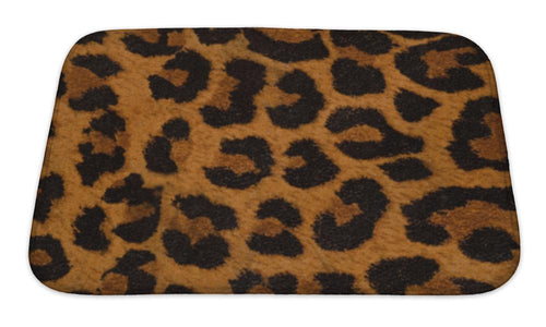 Bath Mat, Leopard Print Pattern