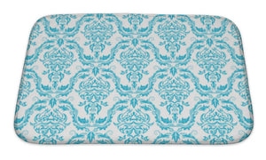 Bath Mat, Damask Pattern