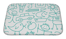 Load image into Gallery viewer, Bath Mat, Kid Pattern